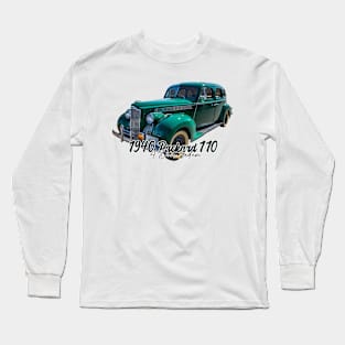 1940 Packard 110 4 Door Sedan Long Sleeve T-Shirt